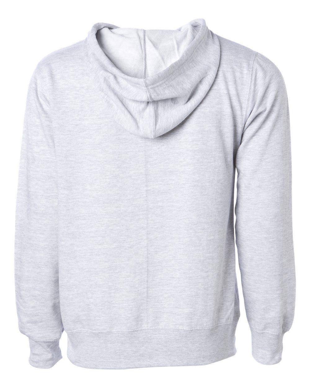SS4500 Independent Trading Co. Midweight Hooded Sweatshirt - Back Image