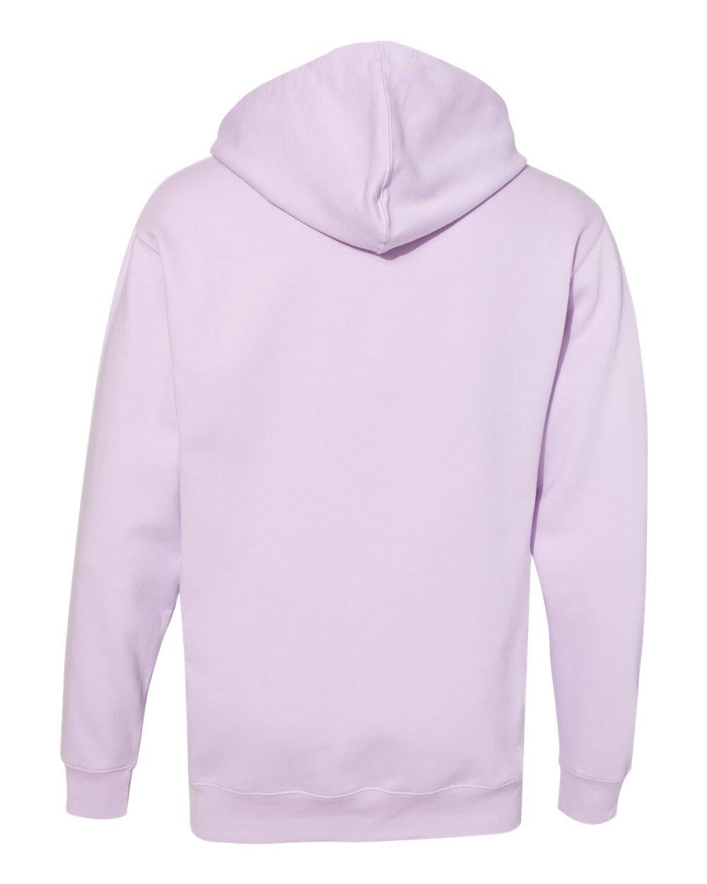 SS4500 Independent Trading Co. Midweight Hooded Sweatshirt - Back Image