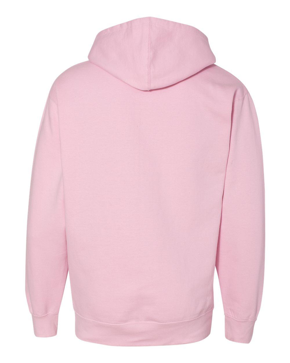 SS4500 Independent Trading Co. Midweight Hooded Sweatshirt - Back Image