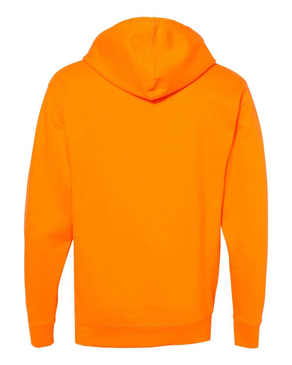 SS4500 Independent Trading Co. Midweight Hooded Sweatshirt - Back Image