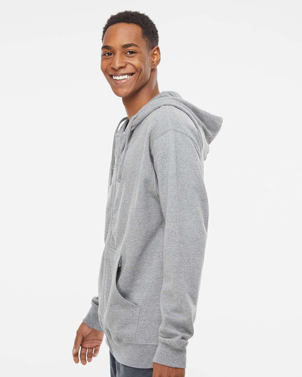 SS4500Z Independent Trading Co. Midweight Full-Zip Hooded Sweatshirt - Siide Image
