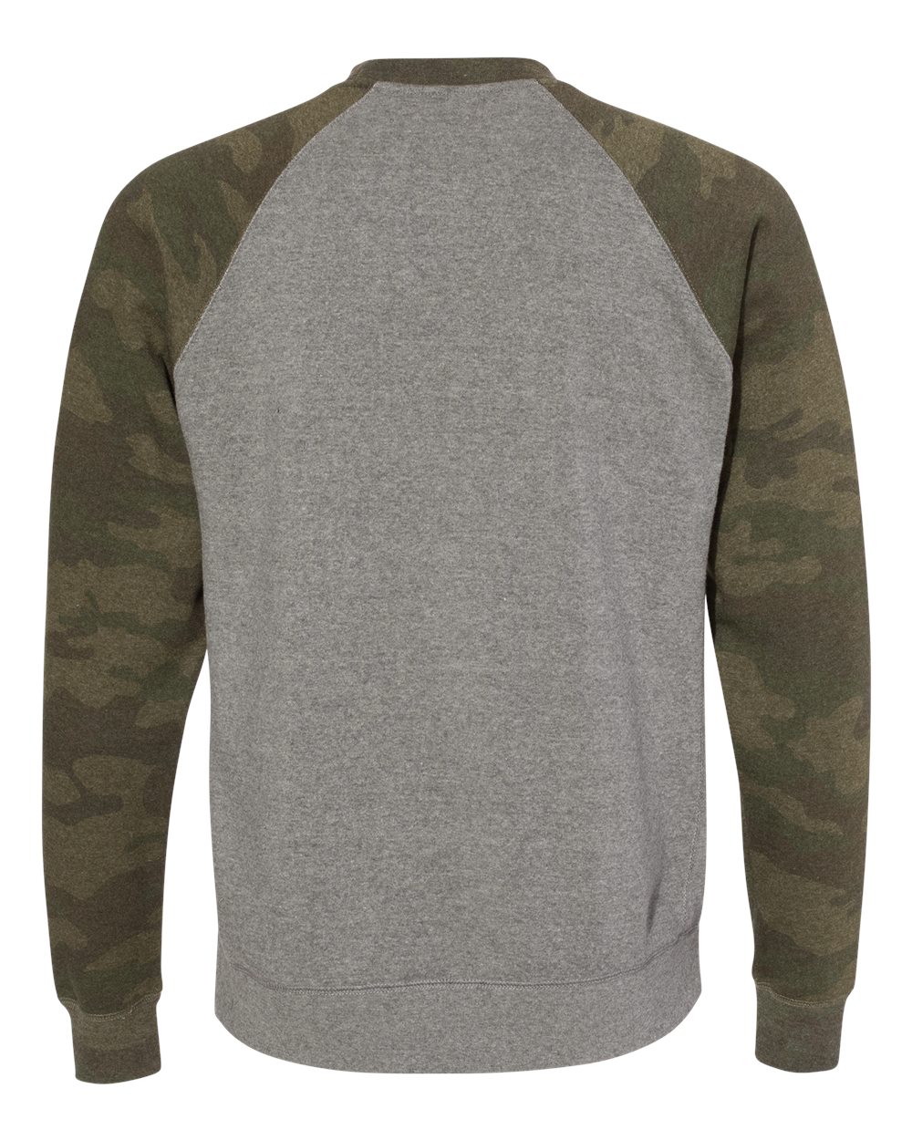 PRM30SBC Independent Trading Co. Unisex Special Blend Raglan Sweatshirt - Back Image