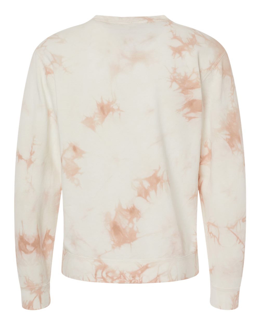 PRM3500TD Independent Trading Co. Unisex Midweight Tie-Dyed Sweatshirt - Back Image