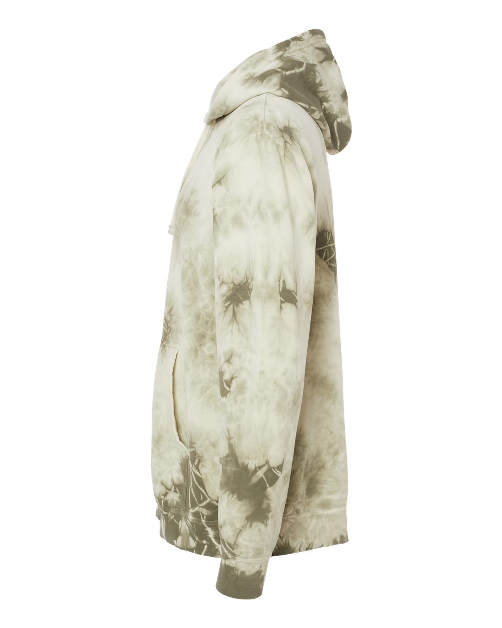 PRM4500TD Independent Trading Co. Unisex Midweight Tie-Dyed Hooded Sweatshirt - Siide Image
