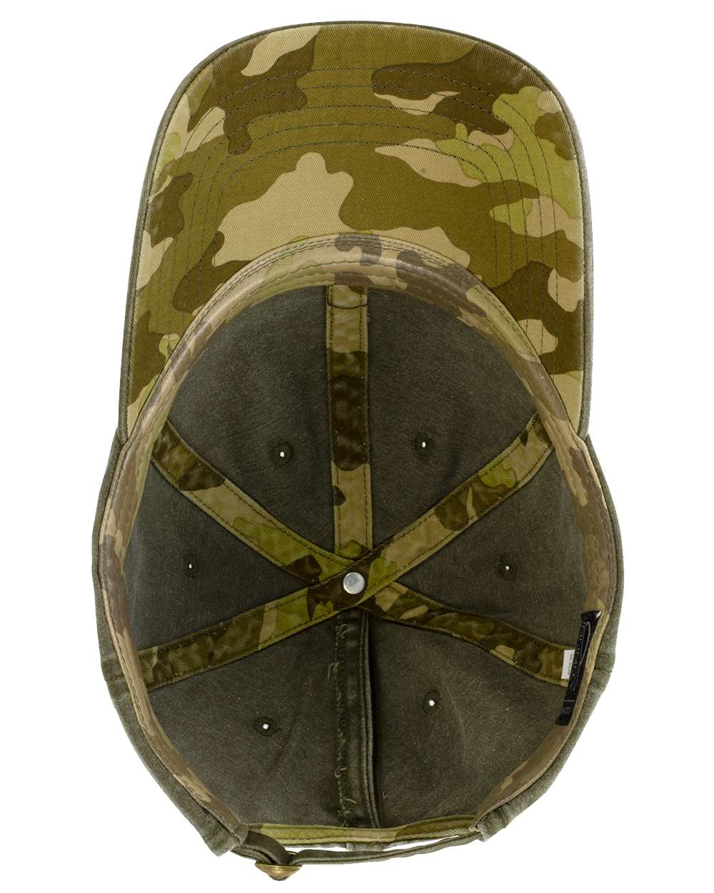CASSIE Infinity Her Womens Pigment-Dyed with Fashion Undervisor Cap - Siide Image