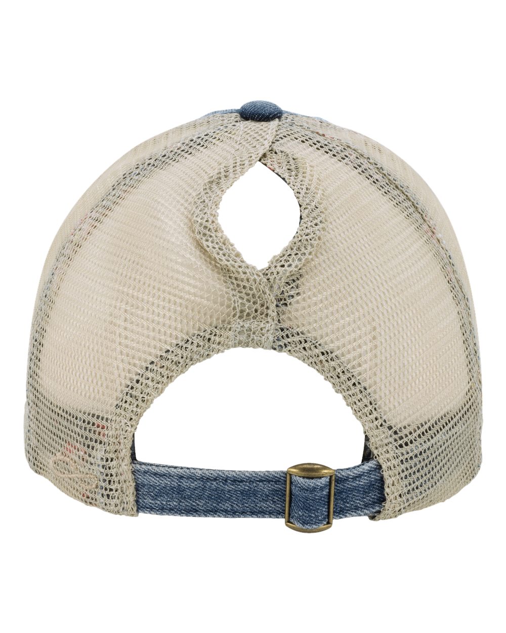 DAISY Infinity Her Womens Denim Mesh-Back Cap - Back Image