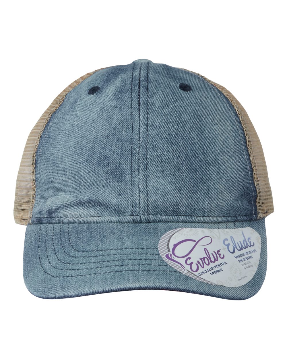 DAISY Infinity Her Womens Denim Mesh-Back Cap DAISY Infinity Her Womens Denim Mesh-Back Cap