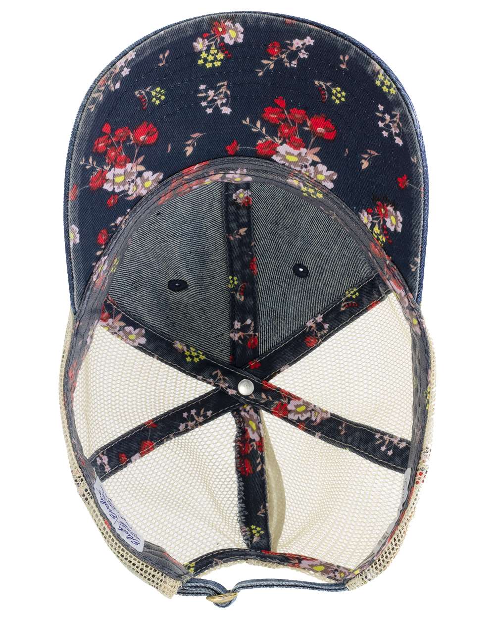 DAISY Infinity Her Womens Denim Mesh-Back Cap - Siide Image