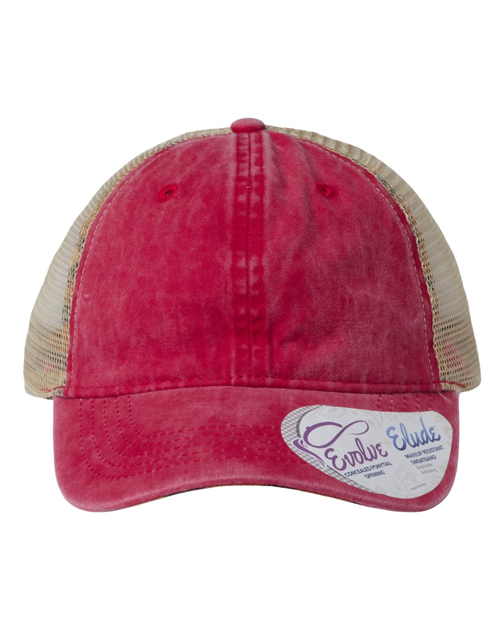 TESS Infinity Her Womens Washed Mesh-Back Cap