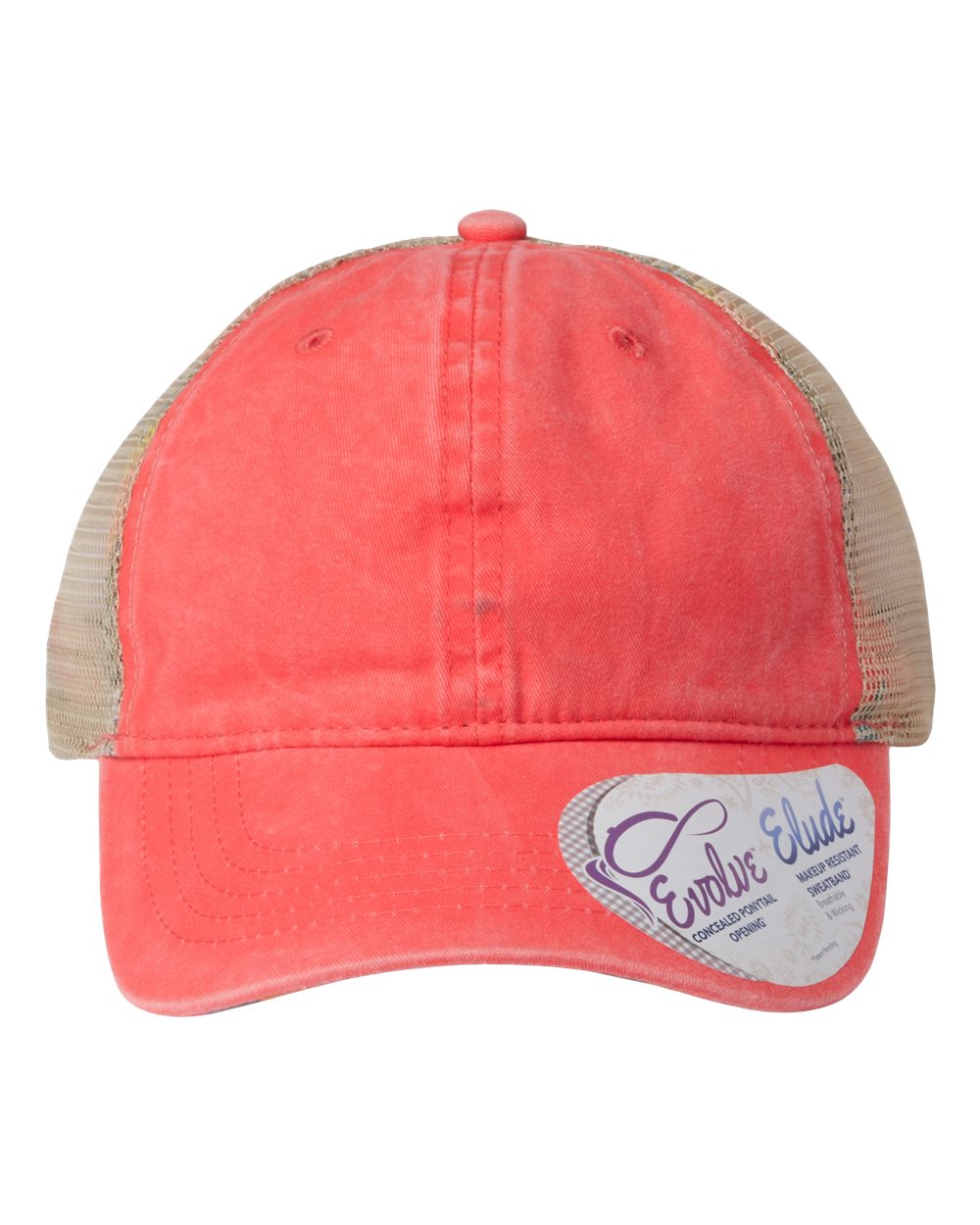 TESS Infinity Her Womens Washed Mesh-Back Cap