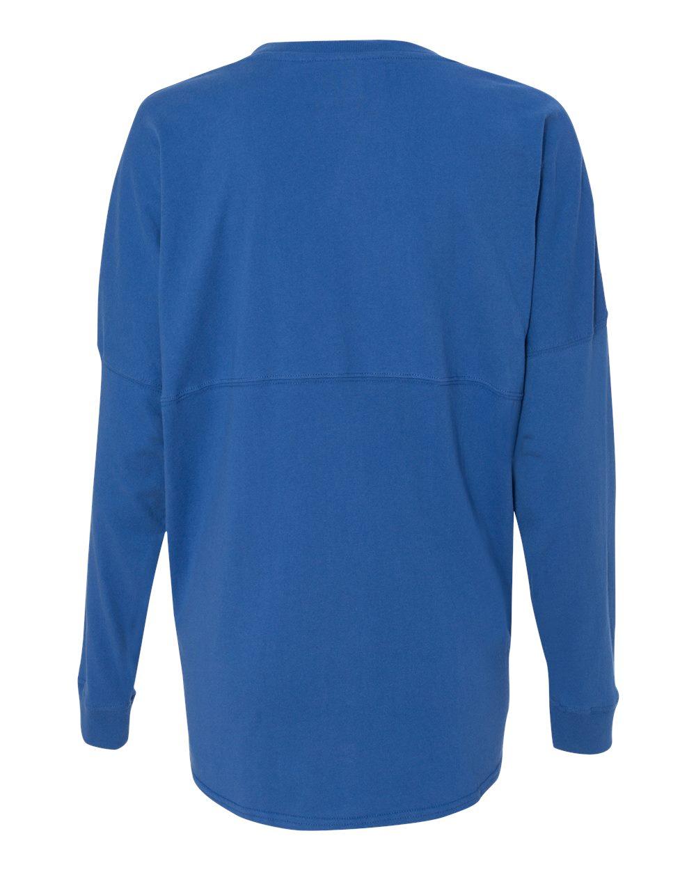 8229 J America Unisex Game Day Jersey Long Sleeve T-Shirt - Back Image