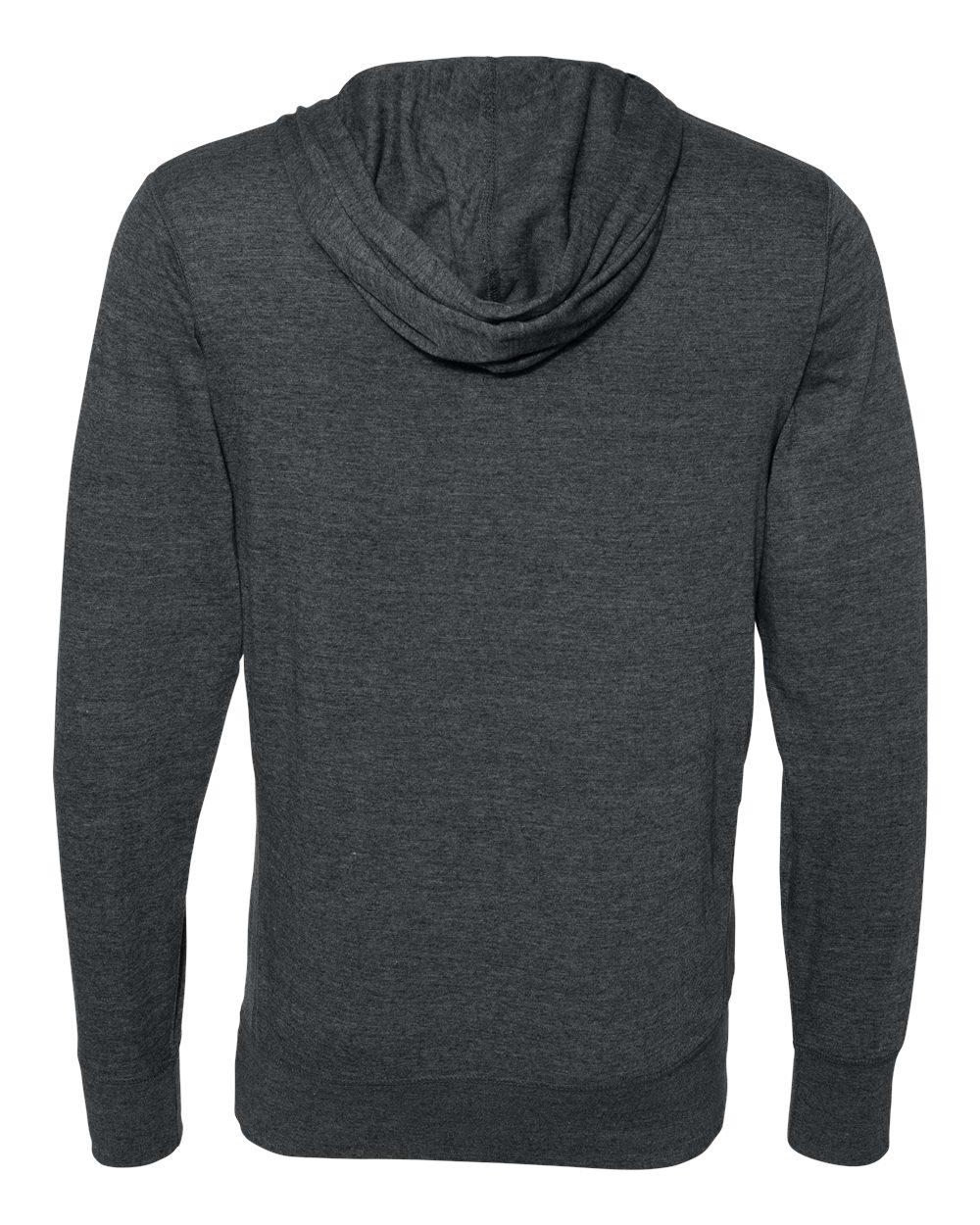 8231 J America Jersey Sport Lace Hooded Pullover - Back Image