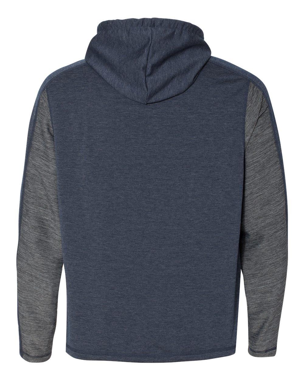 8435 J America Omega Stretch Hooded Pullover - Back Image