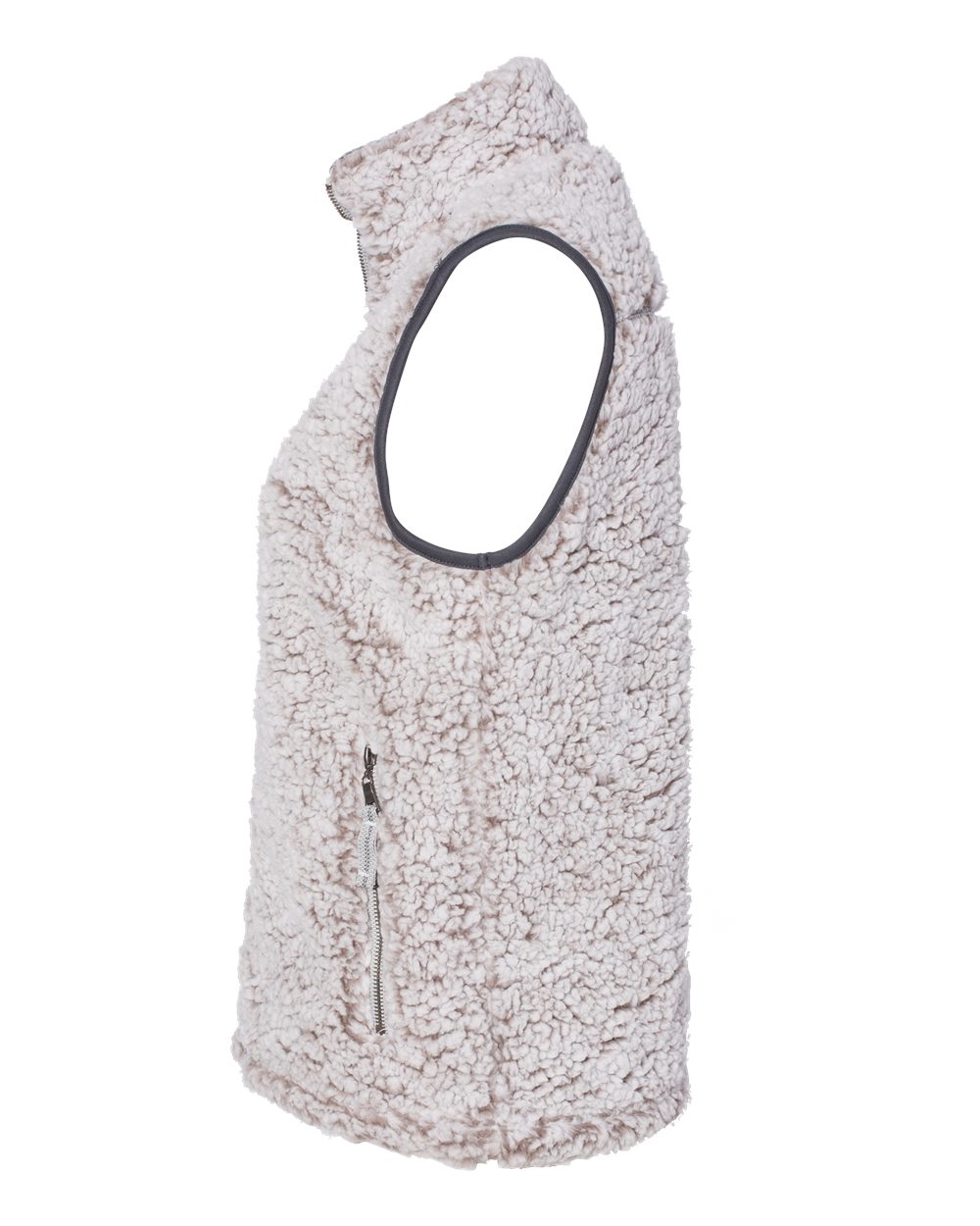 8456 J America Women’s Epic Sherpa Full-Zip Vest - Siide Image