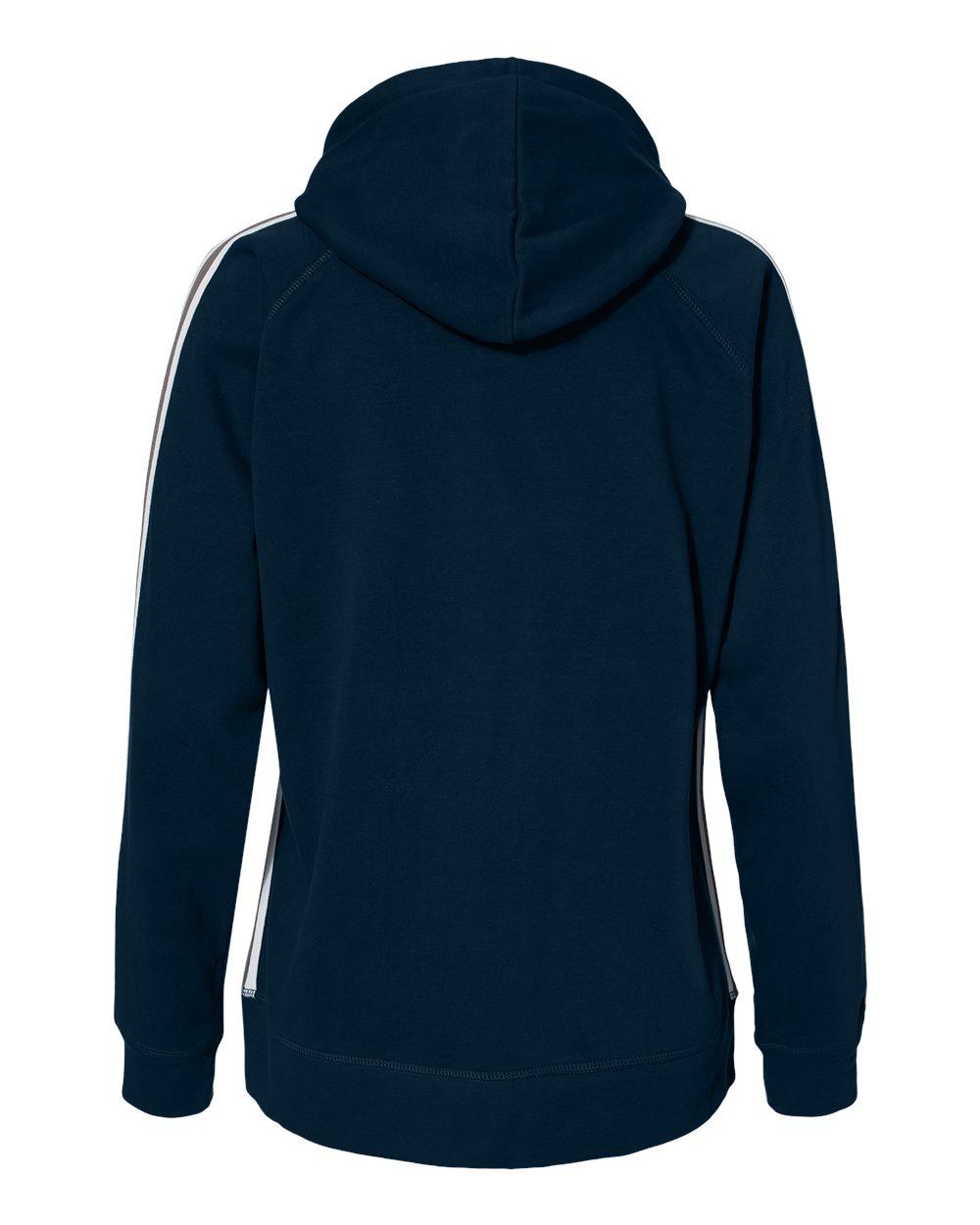 8642 J America Womens Rival Fleece Hooded Sweatshirt 8642 J America Womens Rival Fleece Hooded Sweatshirt - Back Image