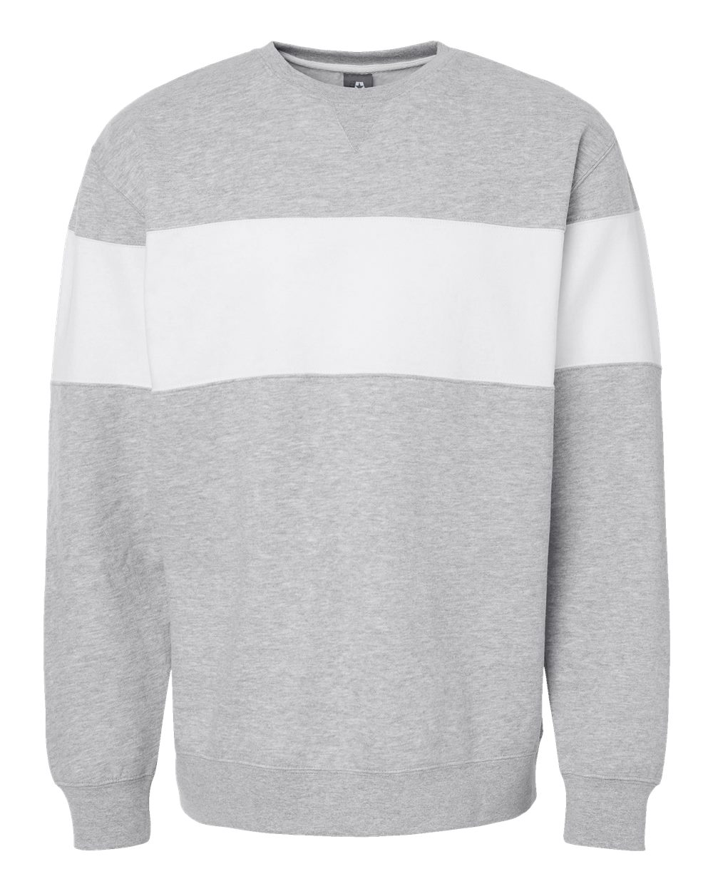 8646 J America Varsity Fleece Crewneck Sweatshirt Zoom Image