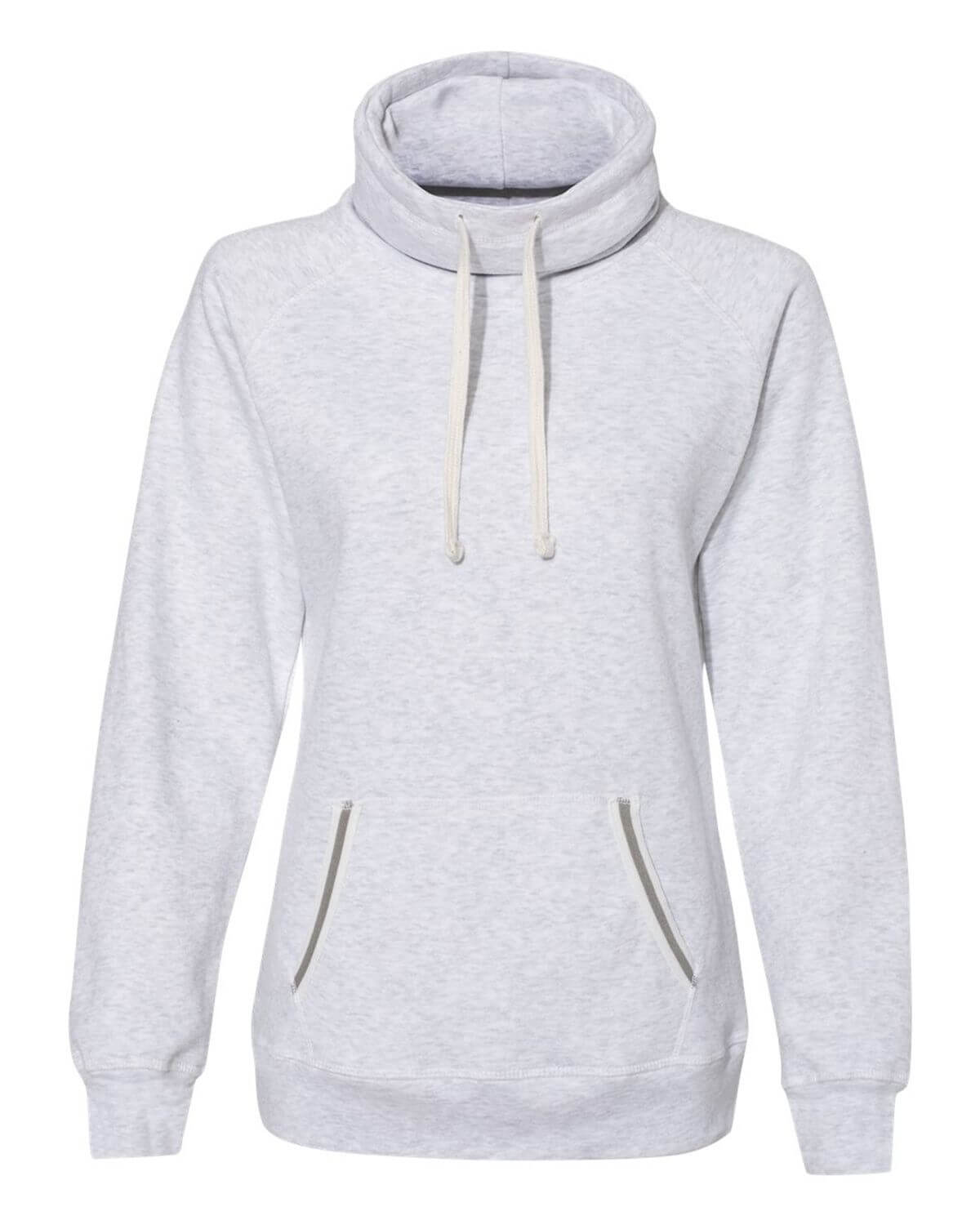 8653 J America Women’s Relay Cowl Neck Sweatshirt