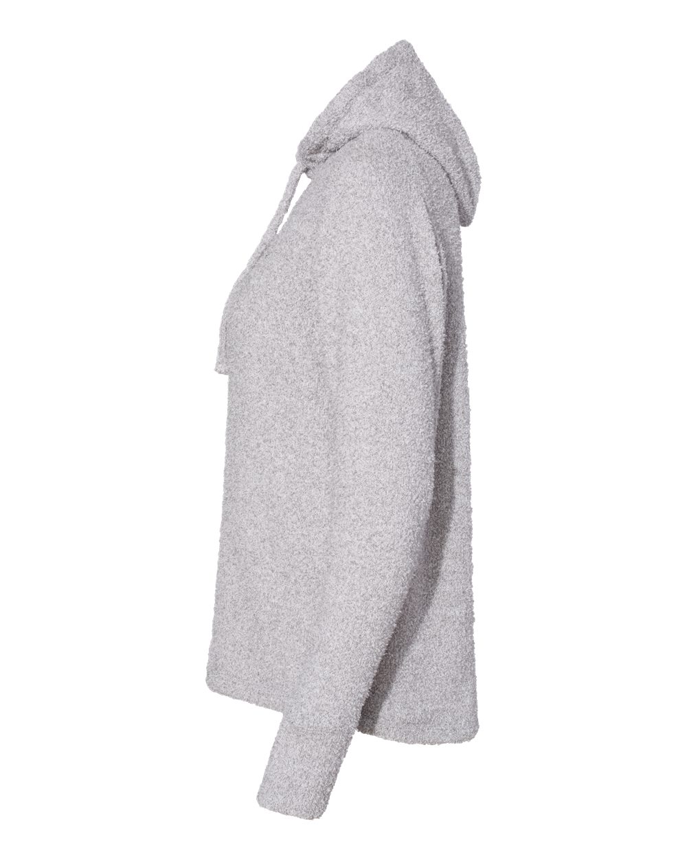 8680 J America Women’s Teddy Fleece Hooded Pullover - Siide Image