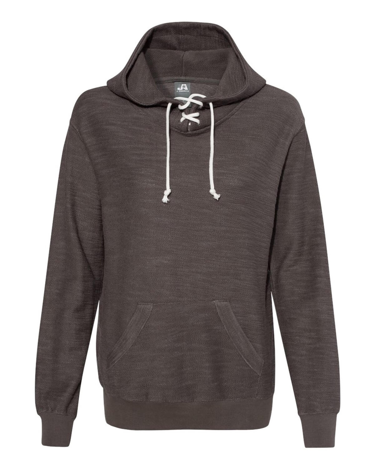 8694 J America Women’s French Terry Sport Lace Scuba Hooded Pullover