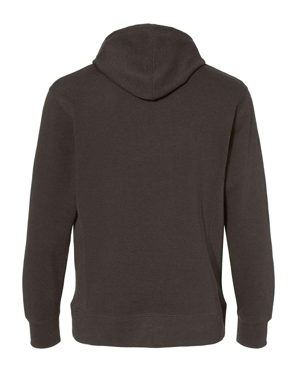 8706 J America Ripple Fleece Hooded Sweatshirt - Back Image