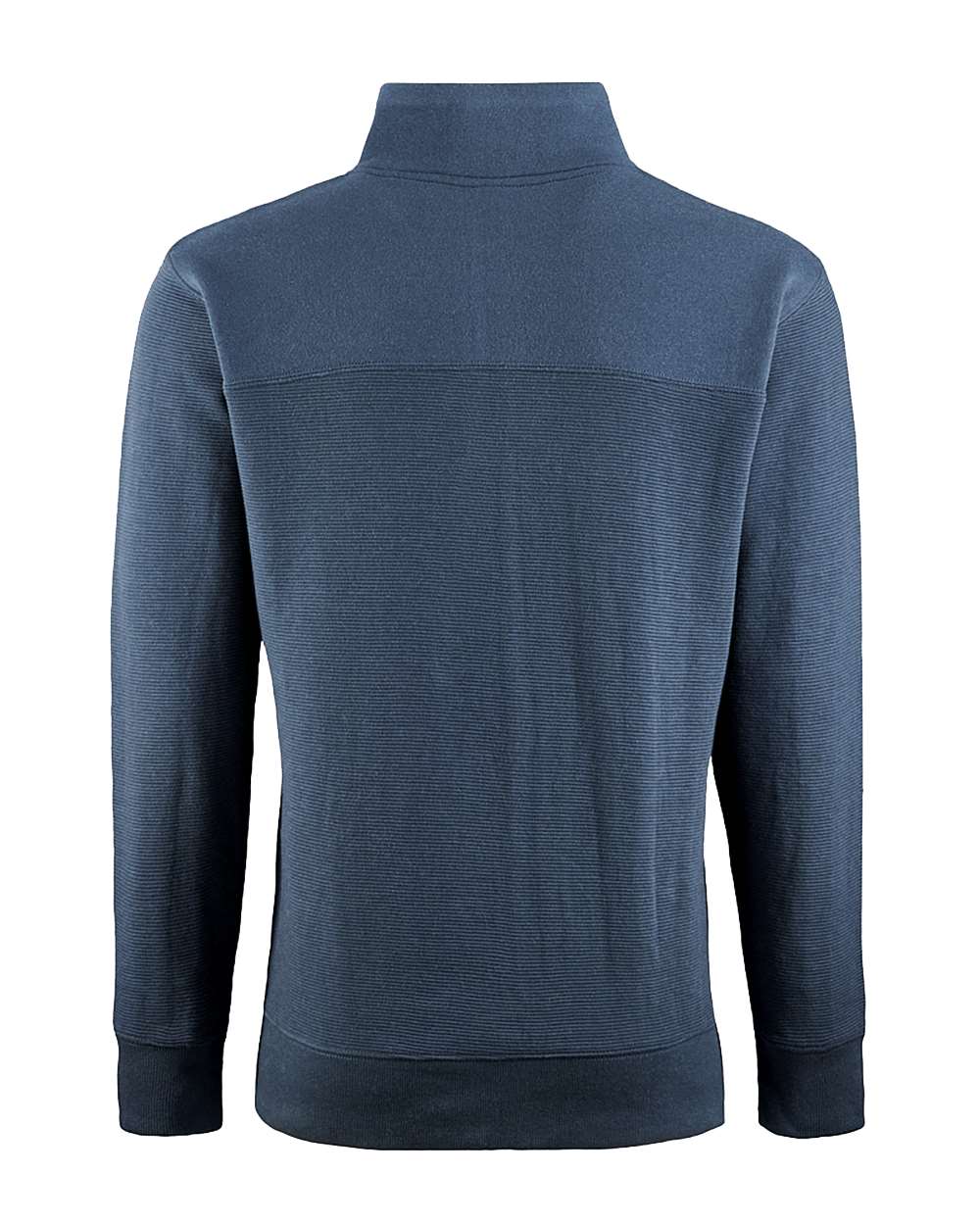 8708 J America Ripple Fleece Snap Sweatshirt 8708 J America Ripple Fleece Snap Sweatshirt - Back Image