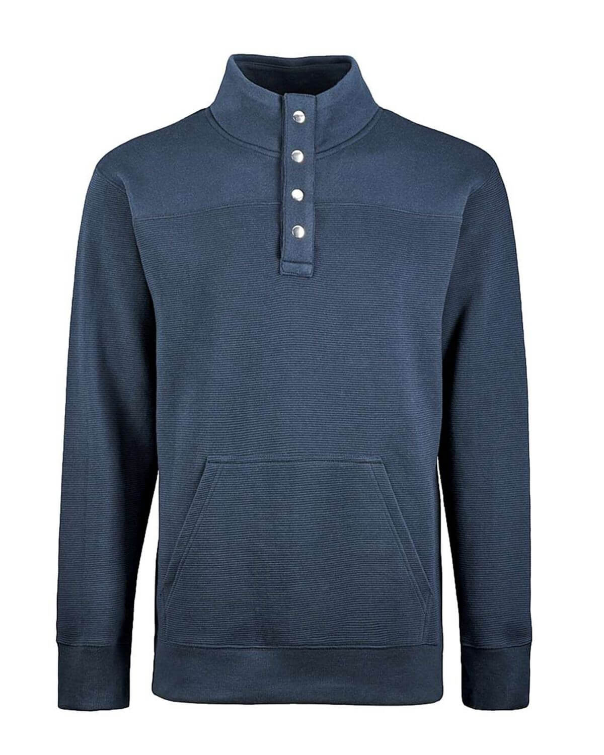 8708 J America Ripple Fleece Snap Sweatshirt 8708 J America Ripple Fleece Snap Sweatshirt