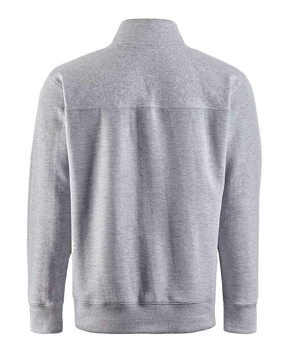 8708 J America Ripple Fleece Snap Sweatshirt 8708 J America Ripple Fleece Snap Sweatshirt - Back Image
