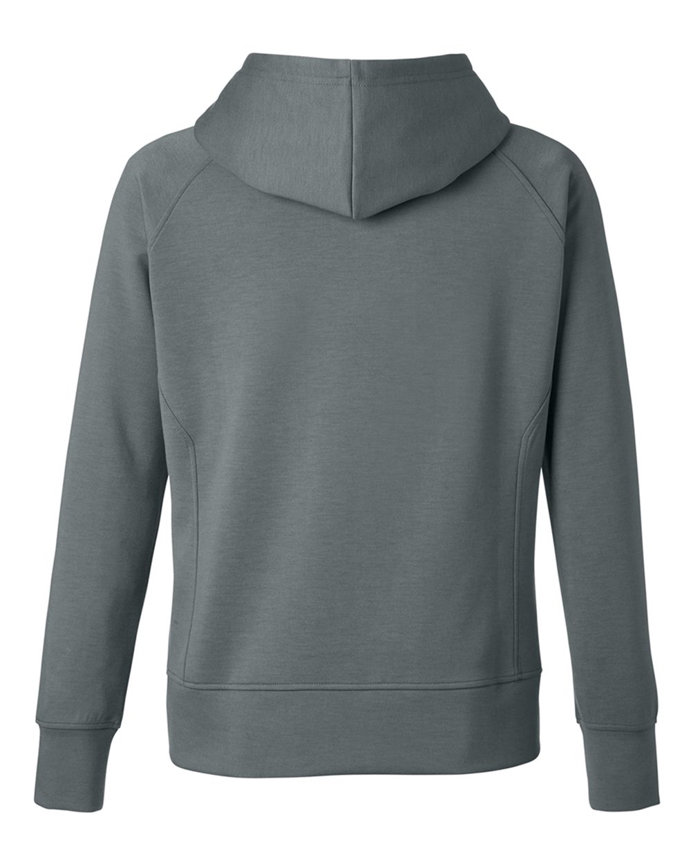 8753 J America Womens Apex Fleece Hooded Sweatshirt - Back Image