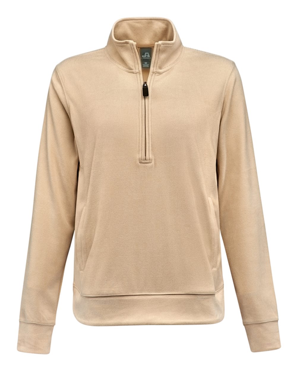 8762 J America Womens Element Fleece Quarter-Zip Sweatshirt