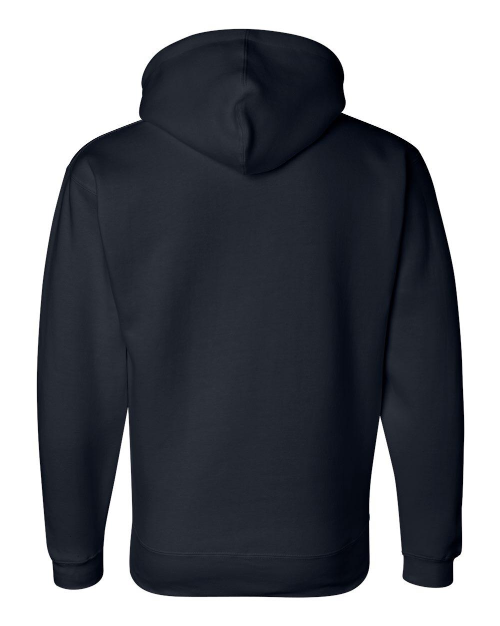 8824 J America Premium Hooded Sweatshirt 8824 J America Premium Hooded Sweatshirt - Back Image