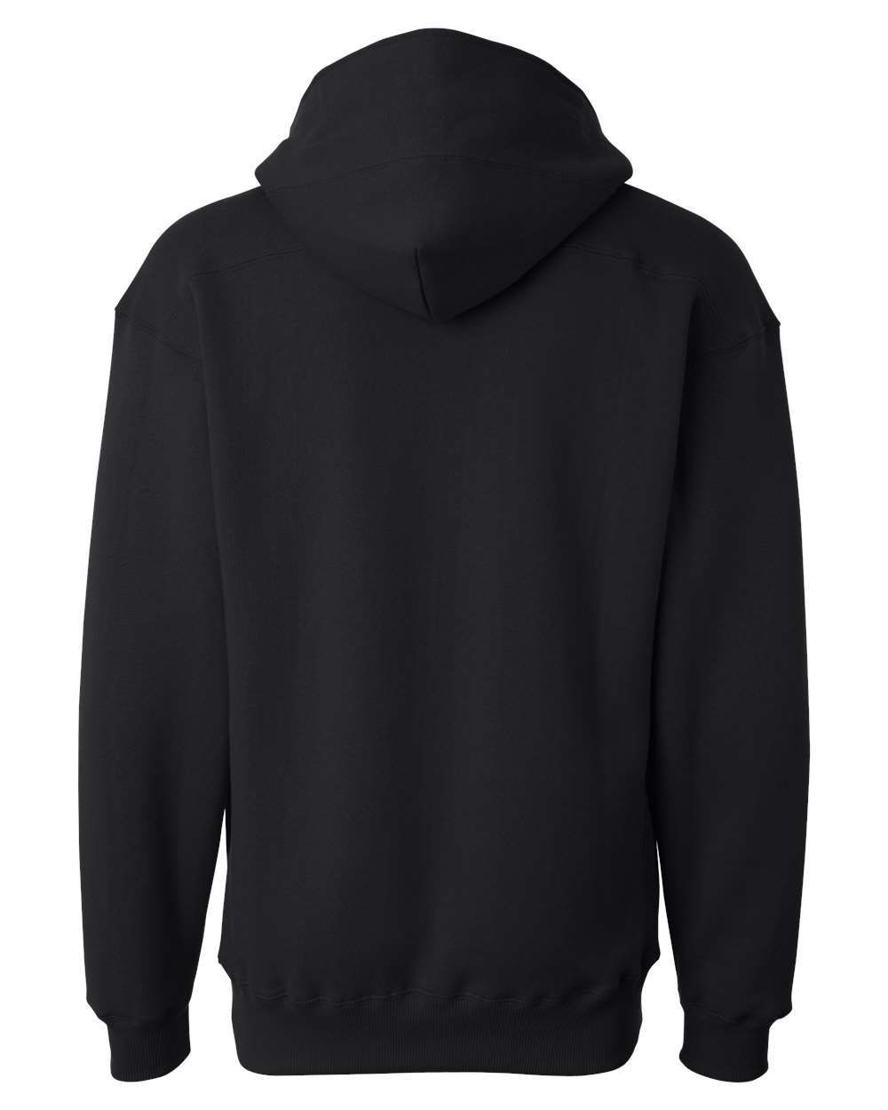 8830 J America Sport Lace Hooded Sweatshirt - Back Image