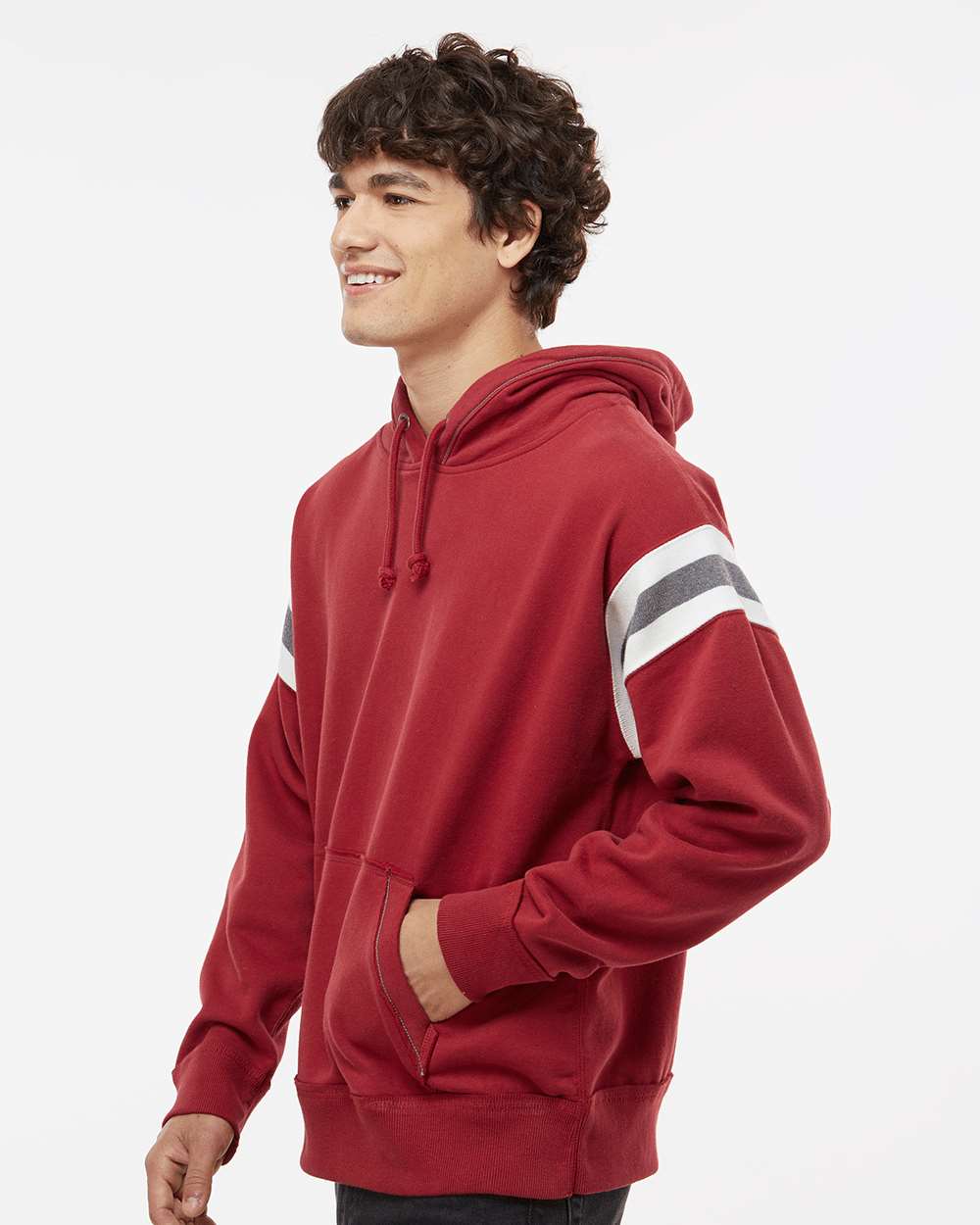 8847 J America Vintage Athletic Hooded Sweatshirt - Siide Image