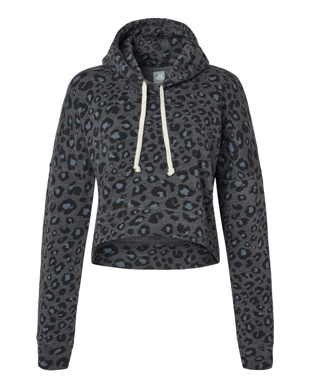 8853 J America Womens Crop Hooded Sweatshirt 8853 J America Womens Crop Hooded Sweatshirt