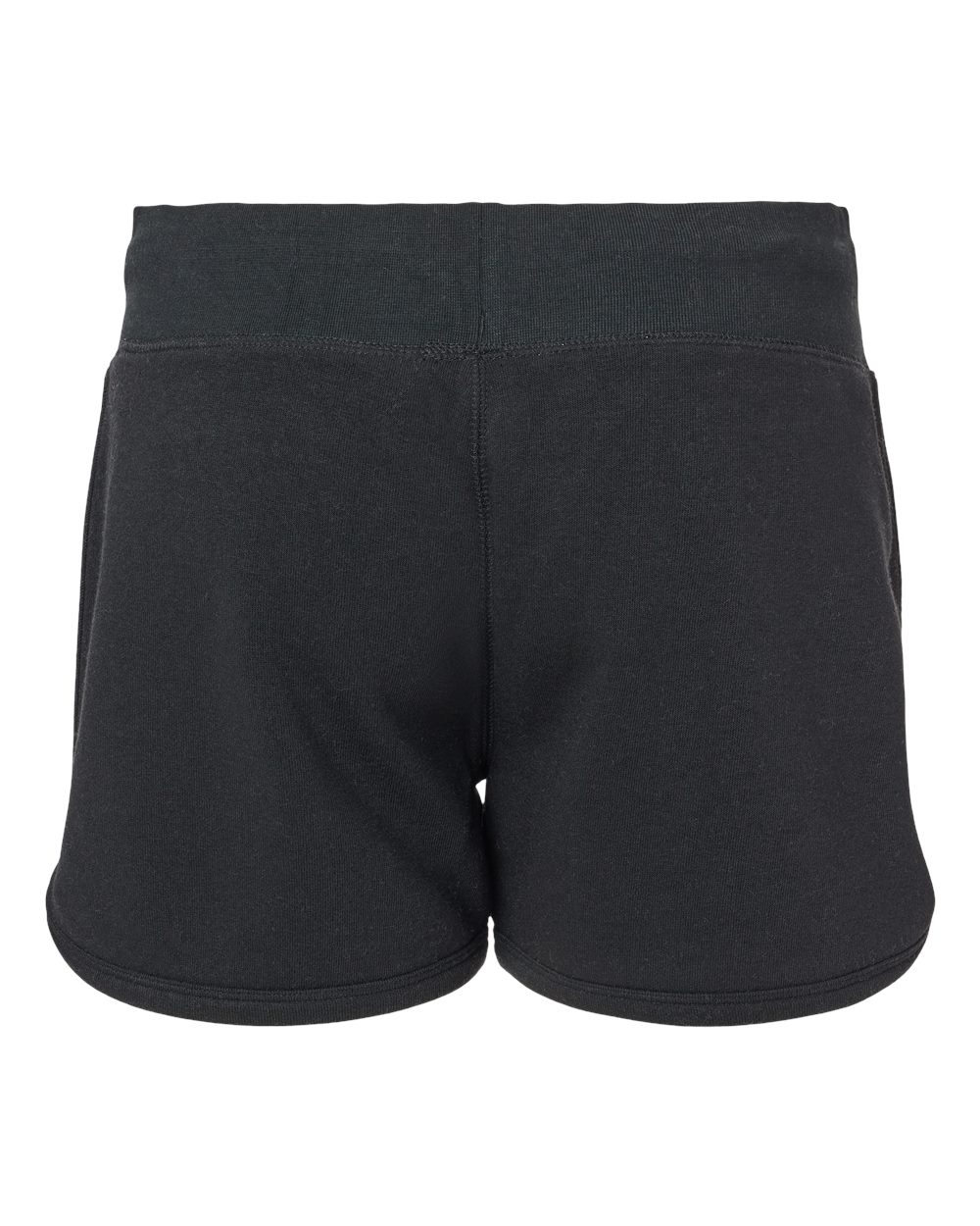 8856 J America Womens Fleece Shorts 8856 J America Womens Fleece Shorts - Back Image