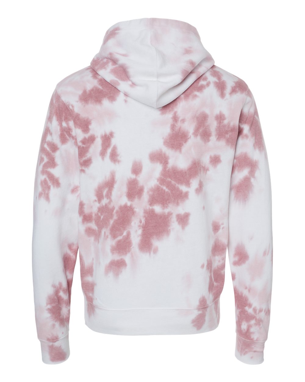 8861 J America Tie-Dyed Fleece Hooded Sweatshirt - Back Image