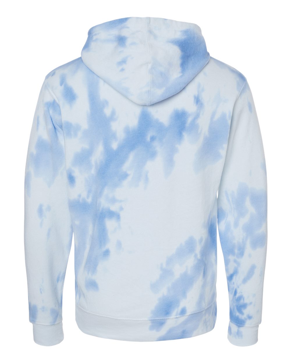 8861 J America Tie-Dyed Fleece Hooded Sweatshirt 8861 J America Tie-Dyed Fleece Hooded Sweatshirt - Back Image