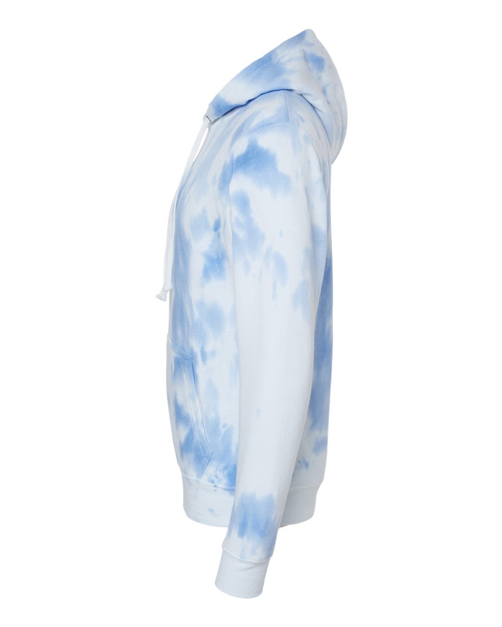 8861 J America Tie-Dyed Fleece Hooded Sweatshirt 8861 J America Tie-Dyed Fleece Hooded Sweatshirt - Siide Image