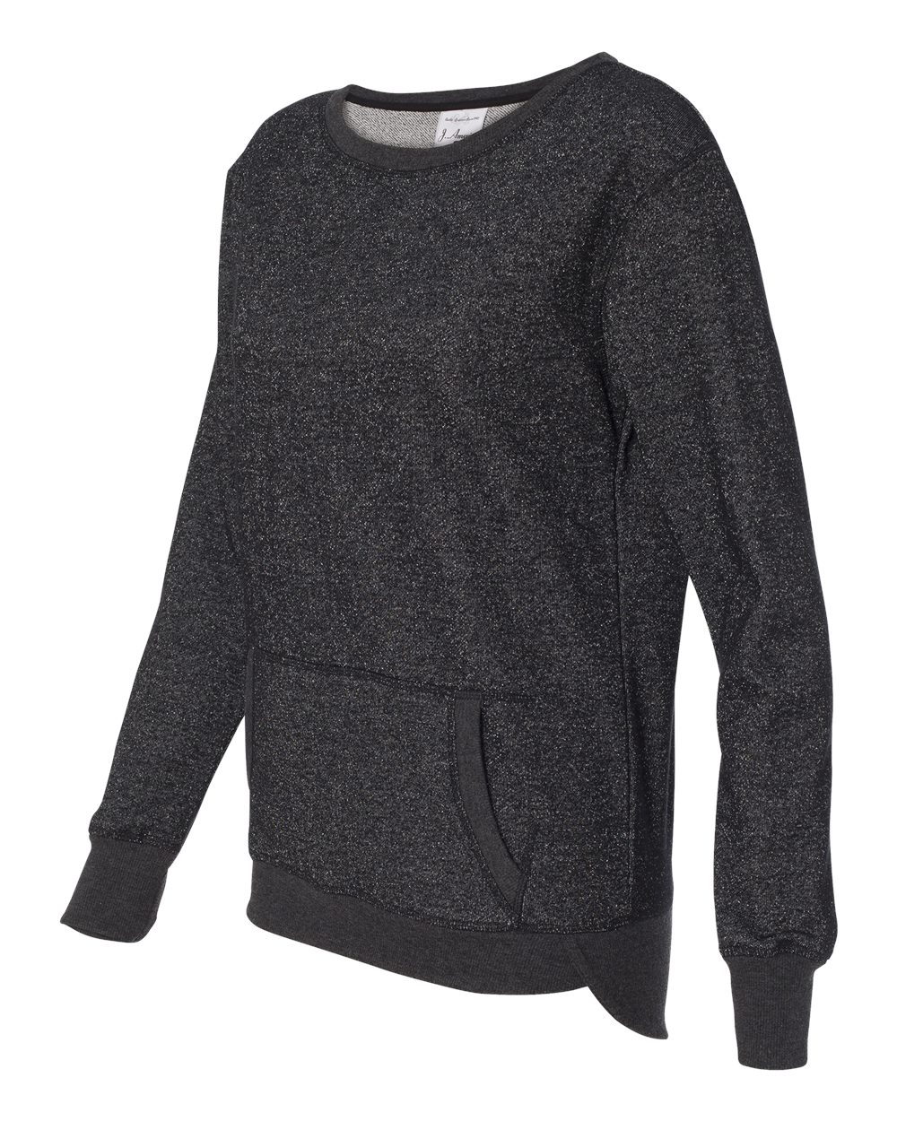 8867 J America Women’s Glitter French Terry Sweatshirt - Siide Image