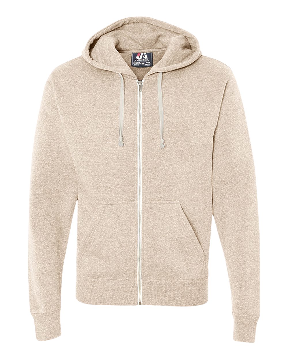 8872 J America Triblend Full-Zip Hooded Sweatshirt 8872 J America Triblend Full-Zip Hooded Sweatshirt