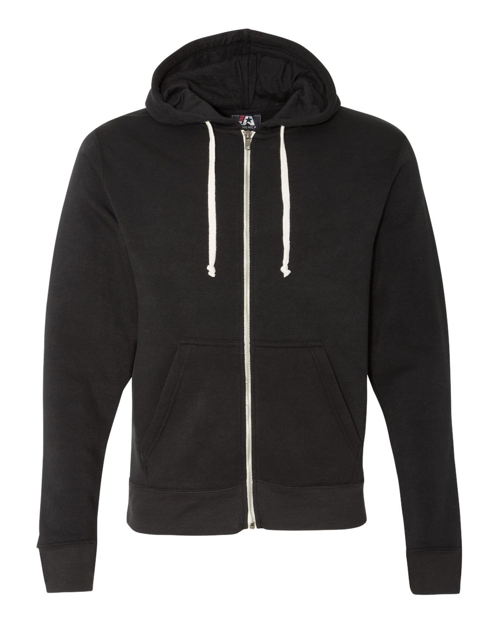 8872 J America Triblend Full-Zip Hooded Sweatshirt