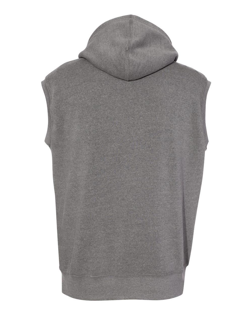 8877 J America Triblend Sleeveless Hooded Sweatshirt 8877 J America Triblend Sleeveless Hooded Sweatshirt - Back Image