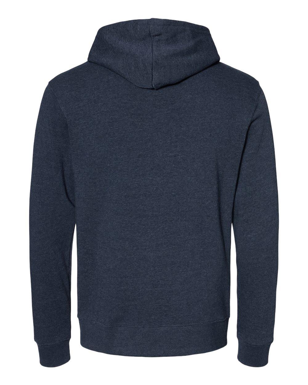 8879 J America Gaiter Fleece Hooded Sweatshirt - Back Image