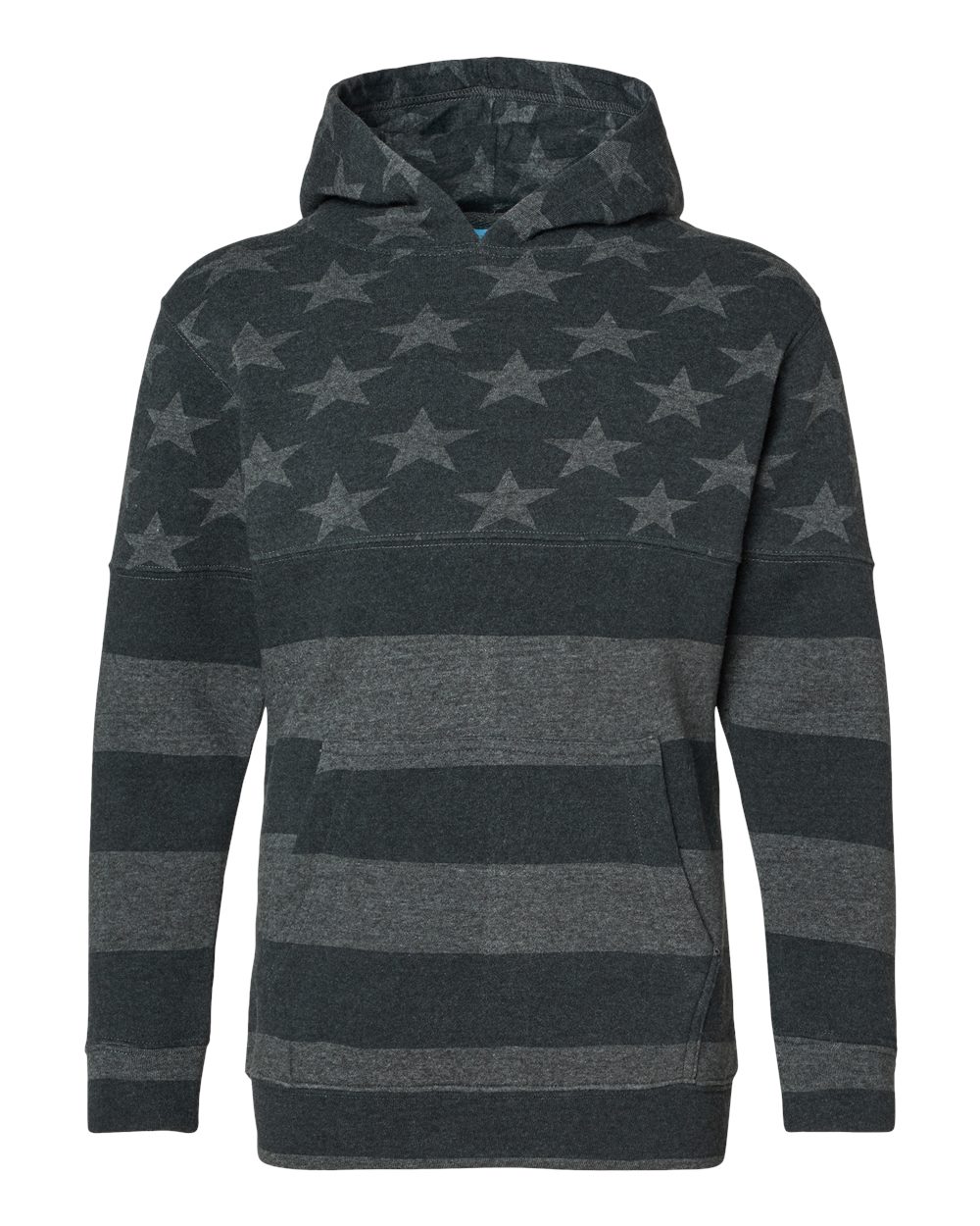 8880 J America Youth Triblend Fleece Hooded Sweatshirt