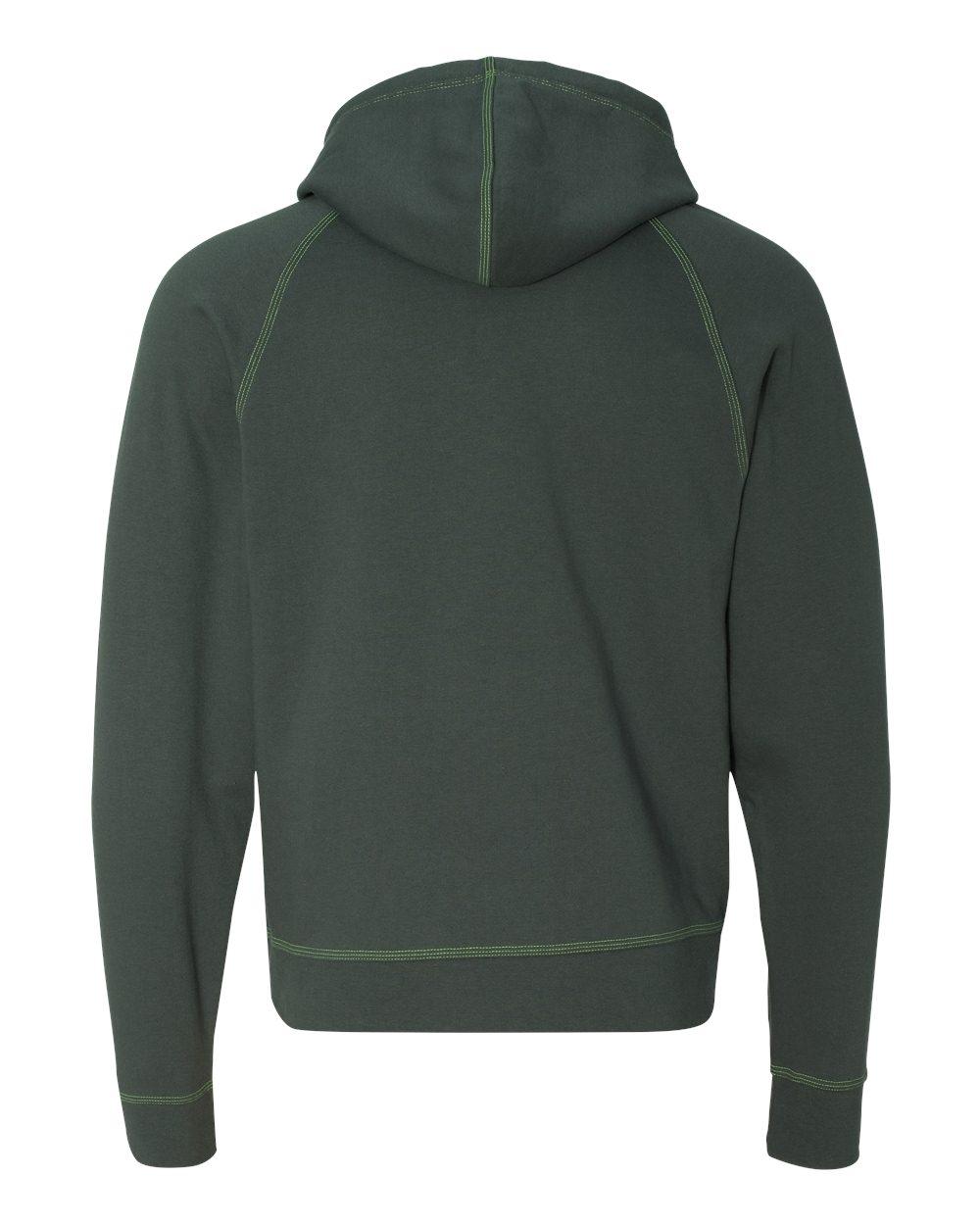 8883 J America Shadow Fleece Hooded Sweatshirt - Back Image