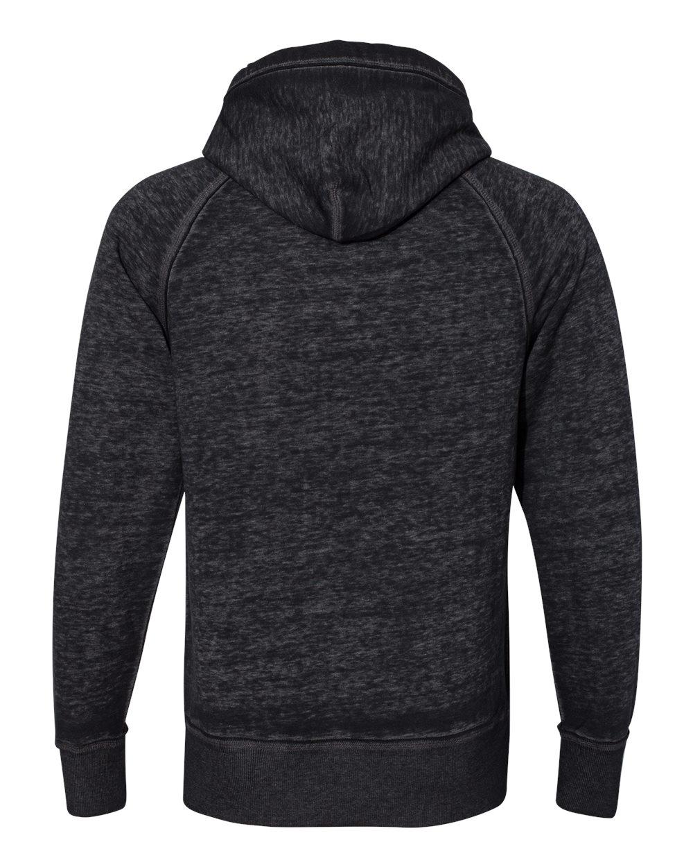 8915 J America Vintage Zen Fleece Hooded Sweatshirt - Back Image