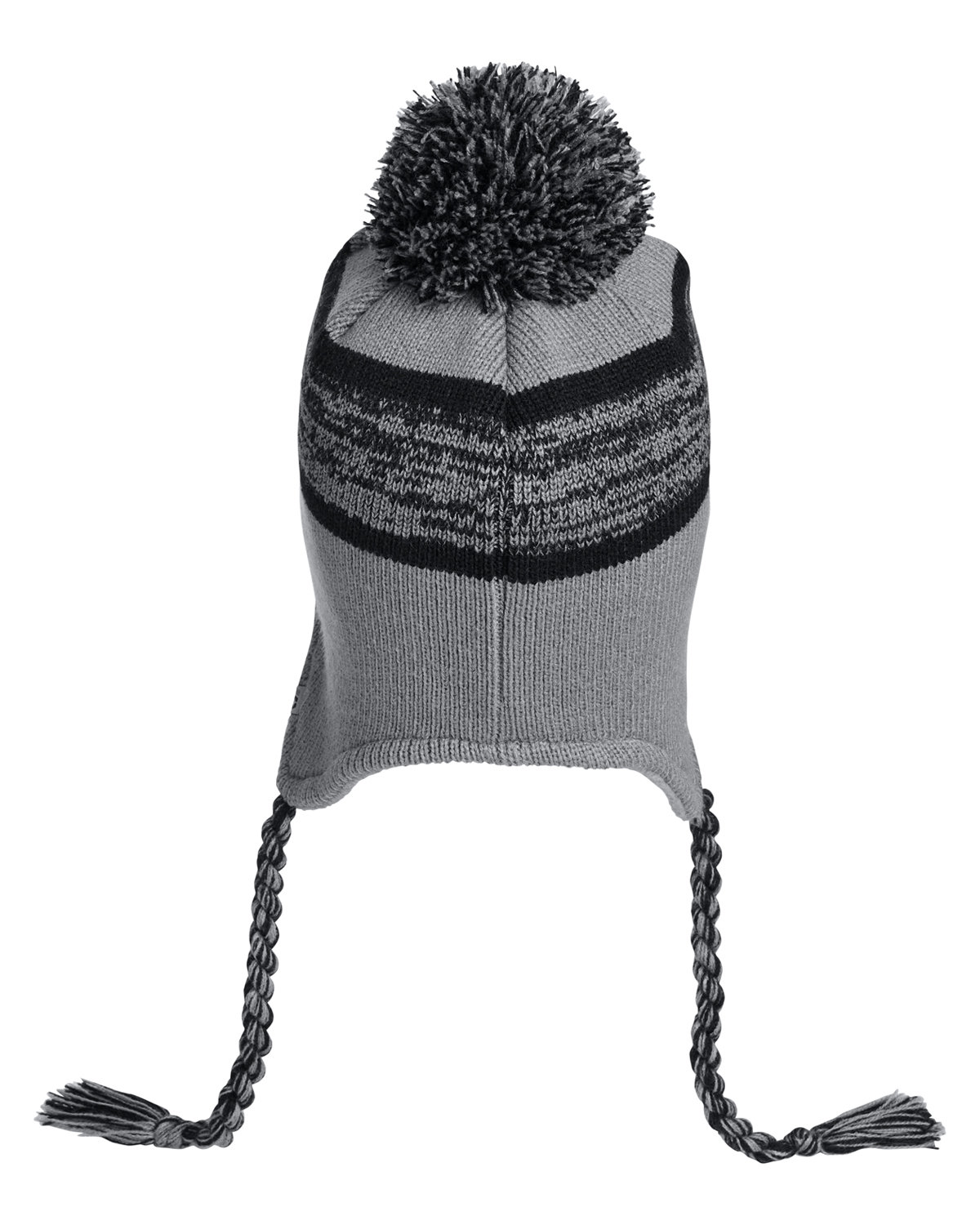 5007JA J America Backcountry Knit Pom Hat 5007JA J America Backcountry Knit Pom Hat - Back Image