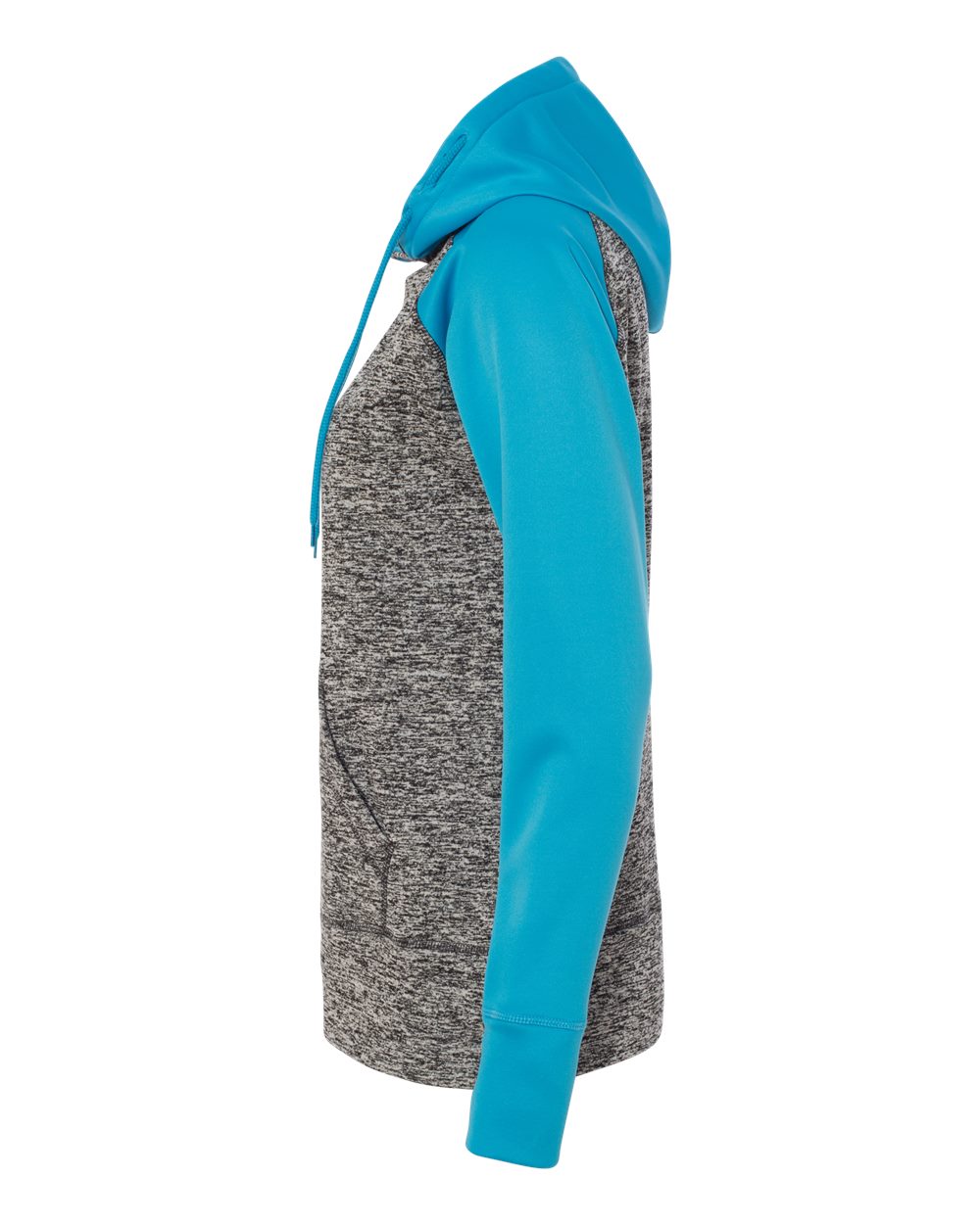 8618 J America Women’s Colorblocked Cosmic Fleece Hooded Sweatshirt - Siide Image