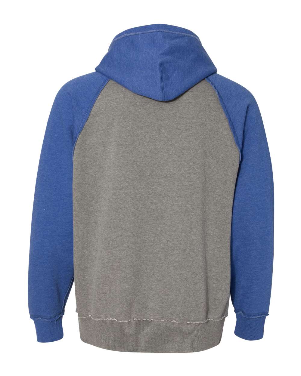 8885 J America Vintage Heather Hooded Sweatshirt - Back Image