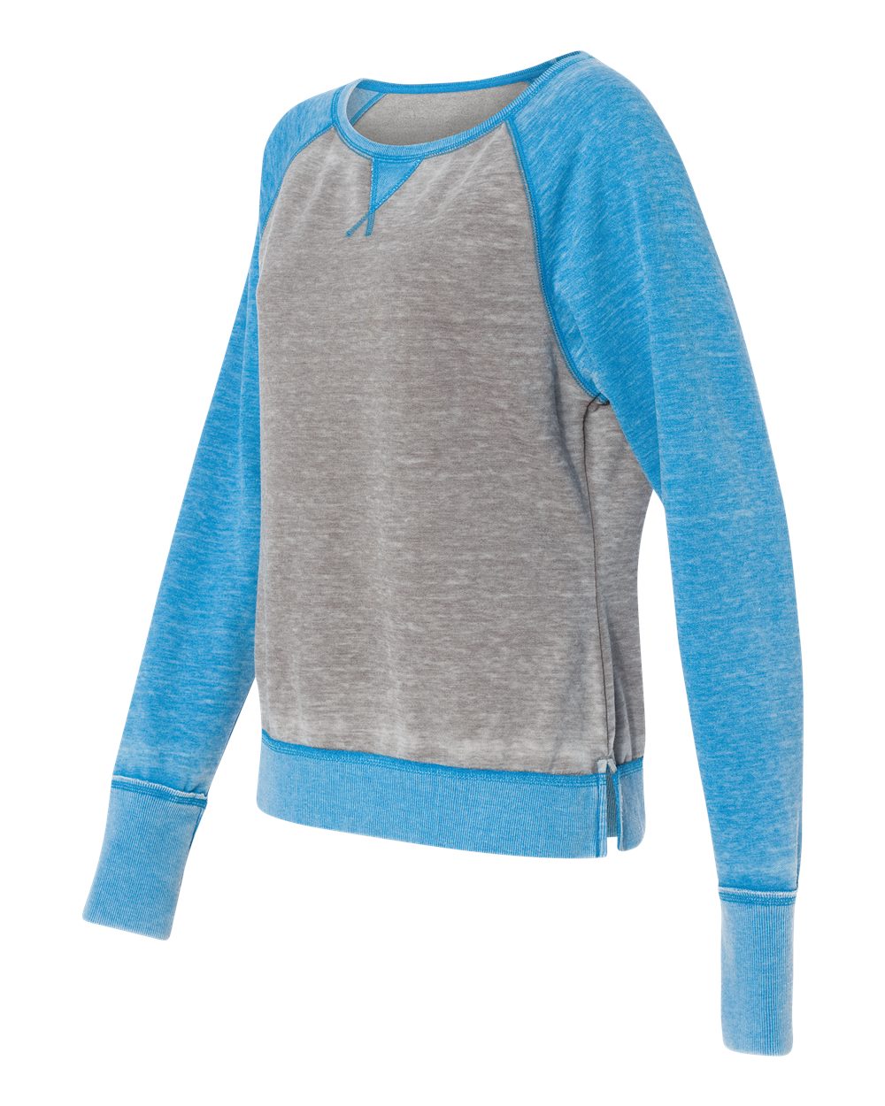 8927 J America Women’s Zen Fleece Raglan Sweatshirt - Siide Image