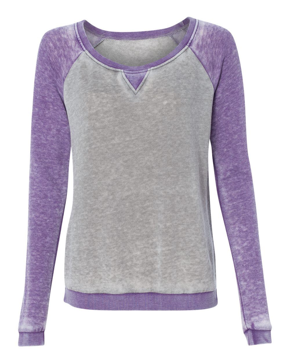 8927 J America Women’s Zen Fleece Raglan Sweatshirt